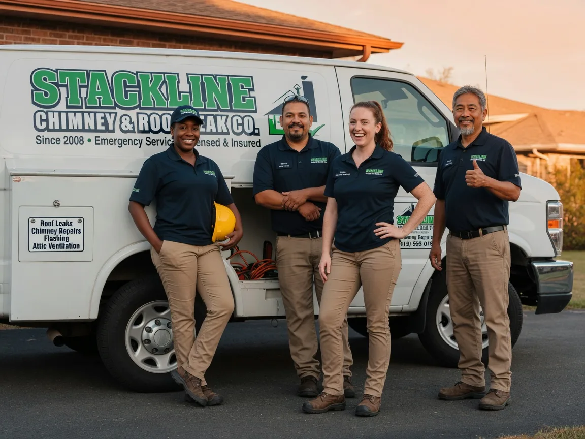 Chimney flashing repair company in Enterprise, KS